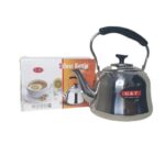 SILVER STAINLESS STEEL WHISTLING KETTLE 1.5ltr
