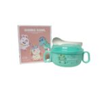 PLASTIC DINNING BOWL SPOON & COVER