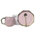 ENJOY YOUR LIFE TEA CUP WITH SAUCER 1pc