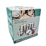 SHUAIDEBAO 14pcs ALUMINUM STOCK POT SET