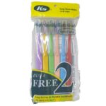 KS 6-IN-1 HARD TOOTHBRUSH
