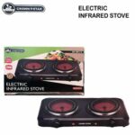 MASTER CHEF CROWN STAR DOUBLE PLATE ELECTRIC INFRARED STOVE MC-HP415