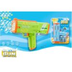 YHO BUBBLE GUN WITH LED LIGHT WHEN BULLEES BLOW