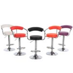 GENERIC COMFORT CHROME BAR STOOL