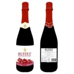 BUFFET SPARKLING RED GRAPE WINE 75cl