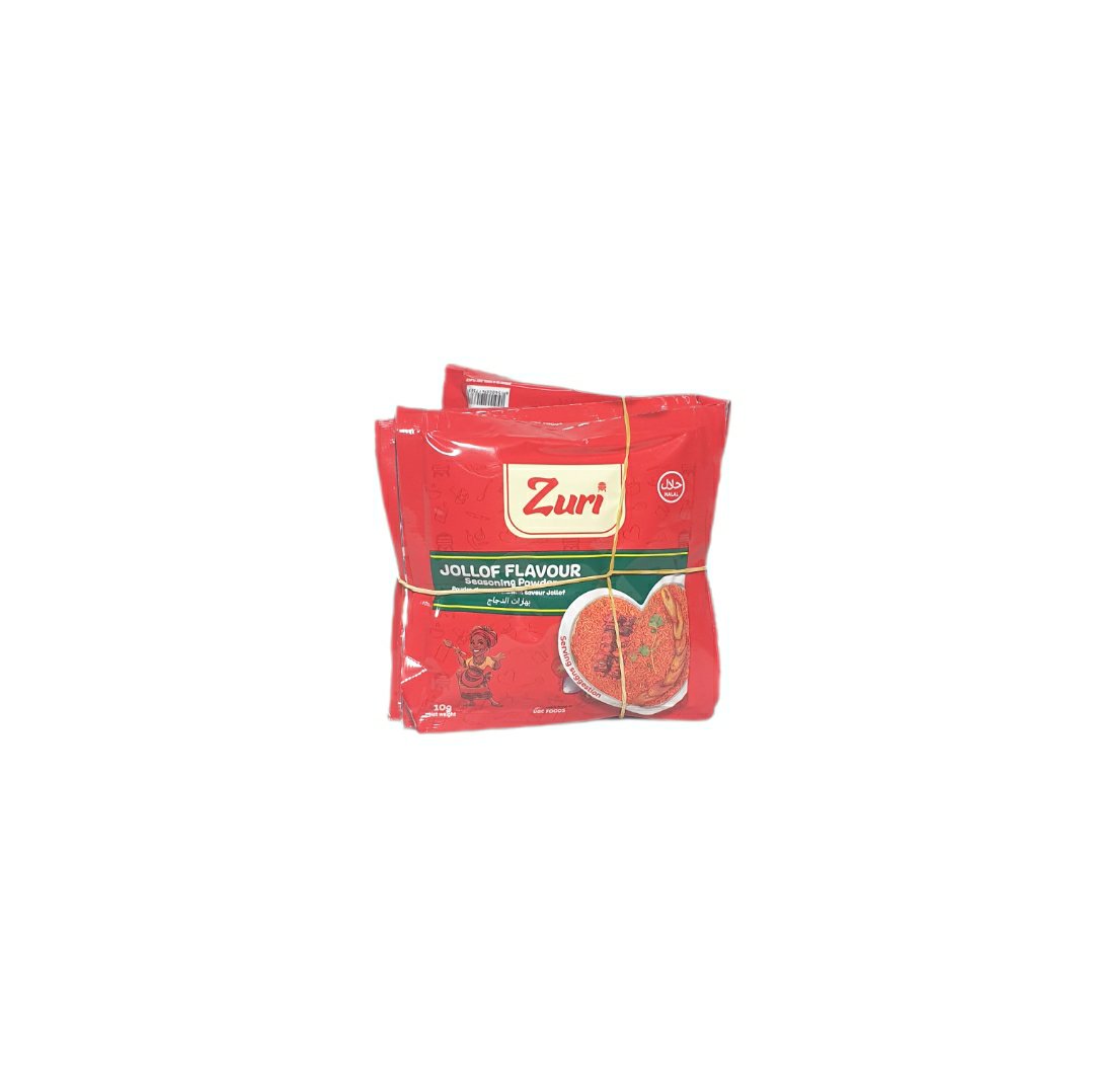 2026/06/BackgroundEraser_20260528_123349125.jpg ZURI JOLLOF SEASONING POWDER 10g by 10 - Image 1